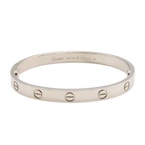 Pre Loved cartier Unisex Silver Bracelets
